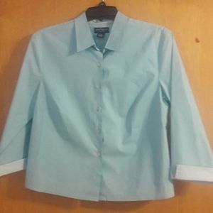 Ann Taylor Stretch Button Down